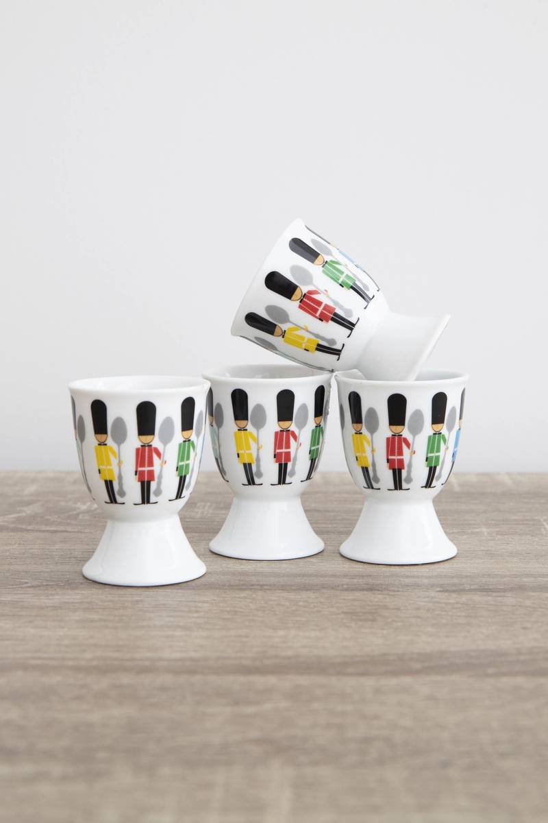 KitchenCraft Sada stojánků na vajíčka, 4 ks