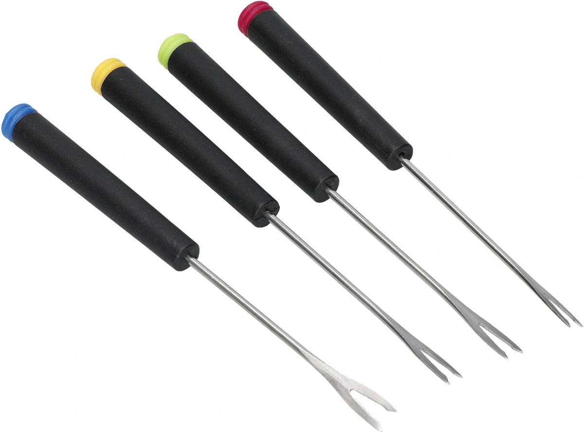 KitchenCraft Sada na čokoládové fondue, bílá