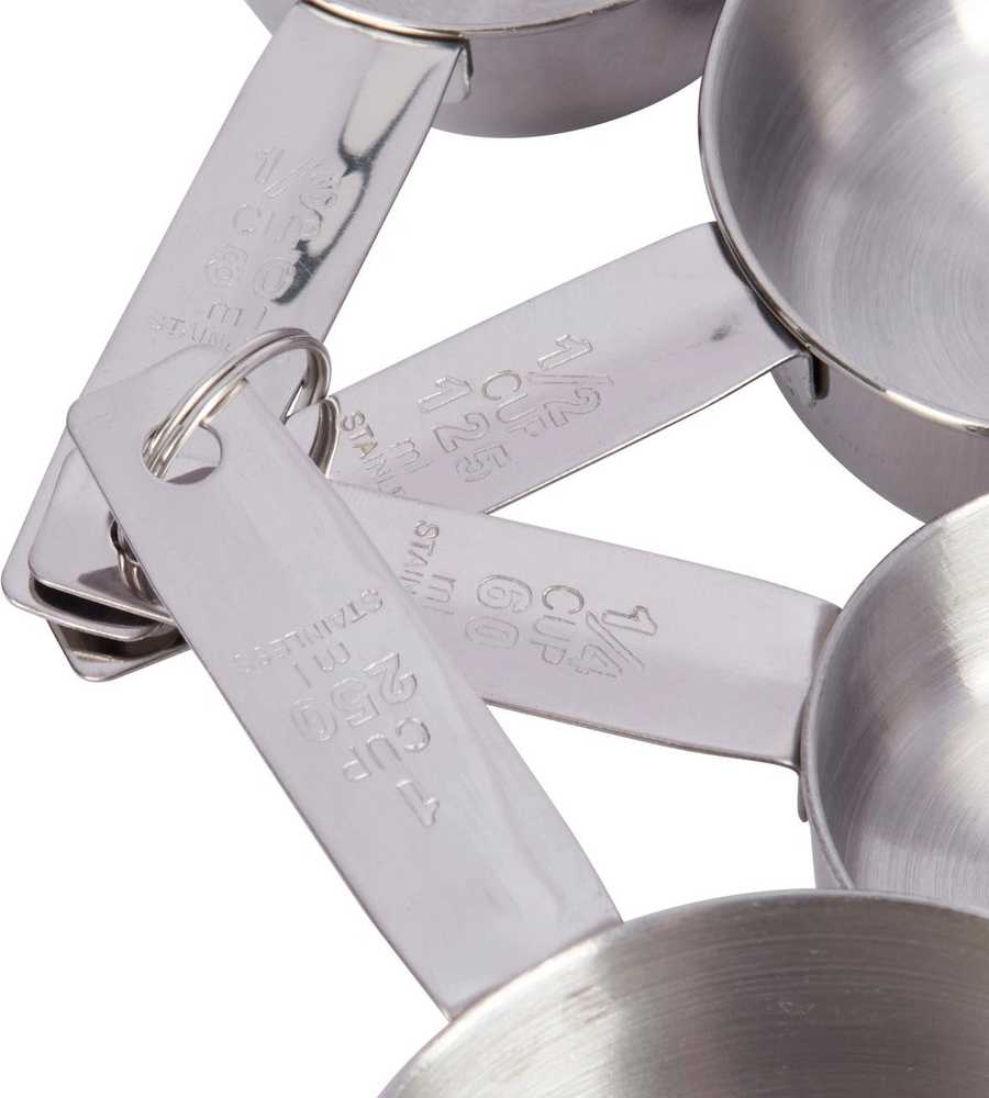 KitchenCraft Sada odměrek z nerezové oceli, 4 ks