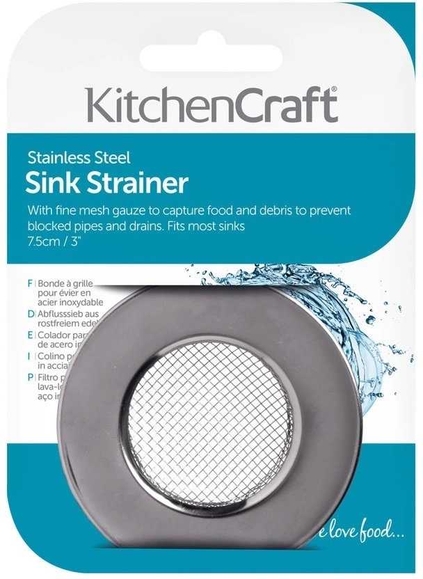 KitchenCraft Kuchyňské sítko do dřezu, 7.5 cm