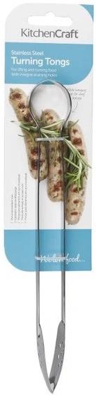 KitchenCraft Kuchyňské kleště z nerezové oceli, 24 cm