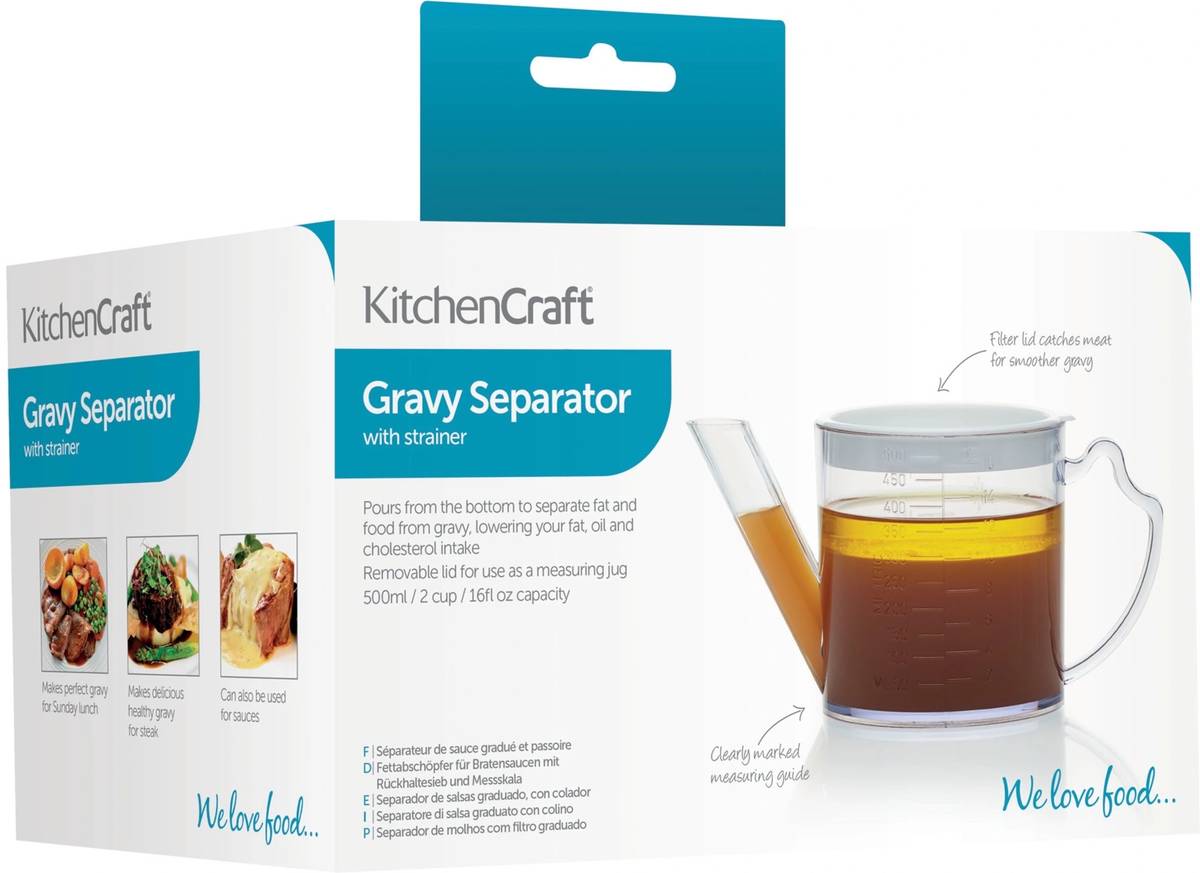 KitchenCraft Oddělovač tuku, 500 ml
