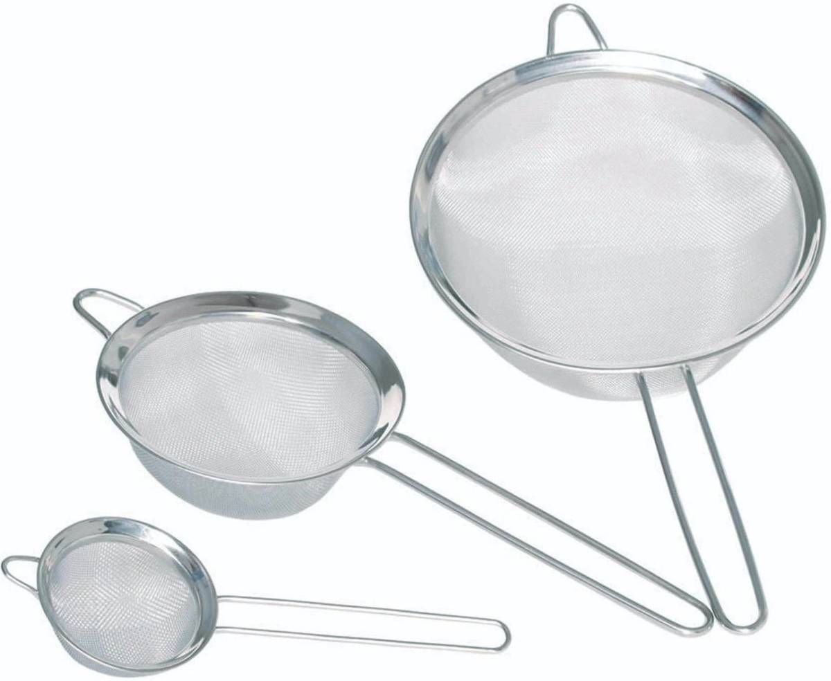 KitchenCraft Sada kuchyňských sítek, 3 ks