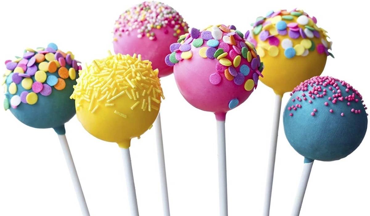 KitchenCraft Sada tyčinek na Cake Pop Sticks, 15 cm, 50 ks