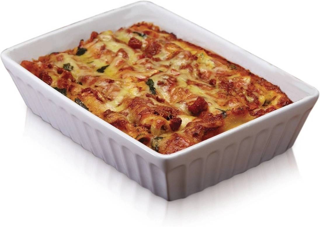 KitchenCraft World of Flavours Zapékací mísa na lasagne, 30 x 21 cm