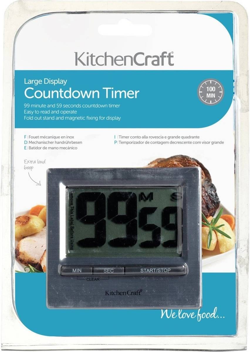 KitchenCraft Kuchyňská digitální minutka