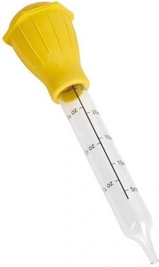 KitchenCraft Skleněná marinovací pipeta