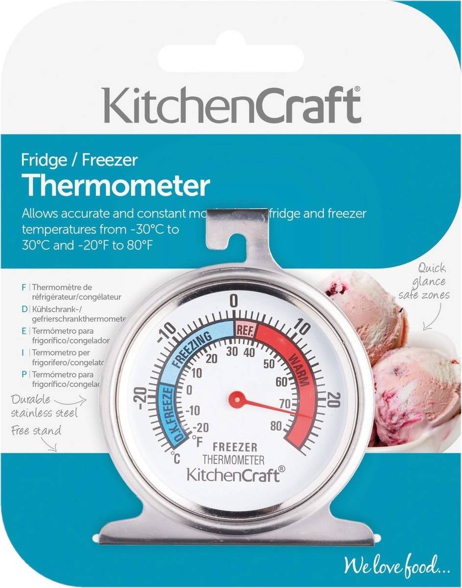KitchenCraft Teploměr do lednice, 7.5 cm