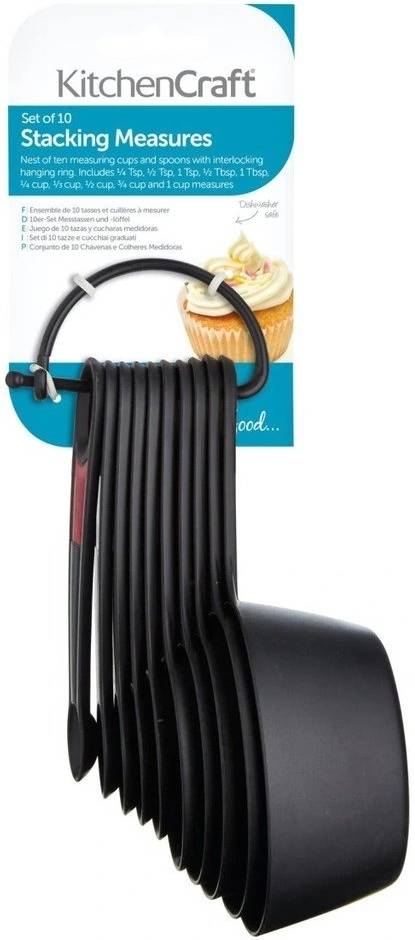 KitchenCraft Sada odměrných lžiček, 10 ks