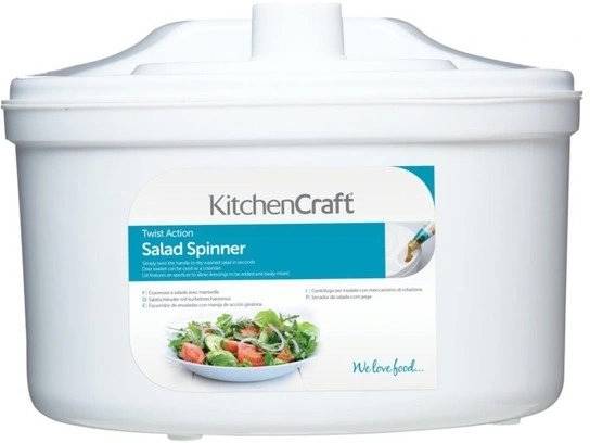 KitchenCraft Odstředivka na salát, 22.5 cm