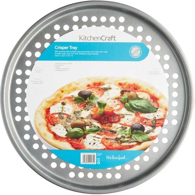 KitchenCraft Perforovaný plech na pečení, 33 cm