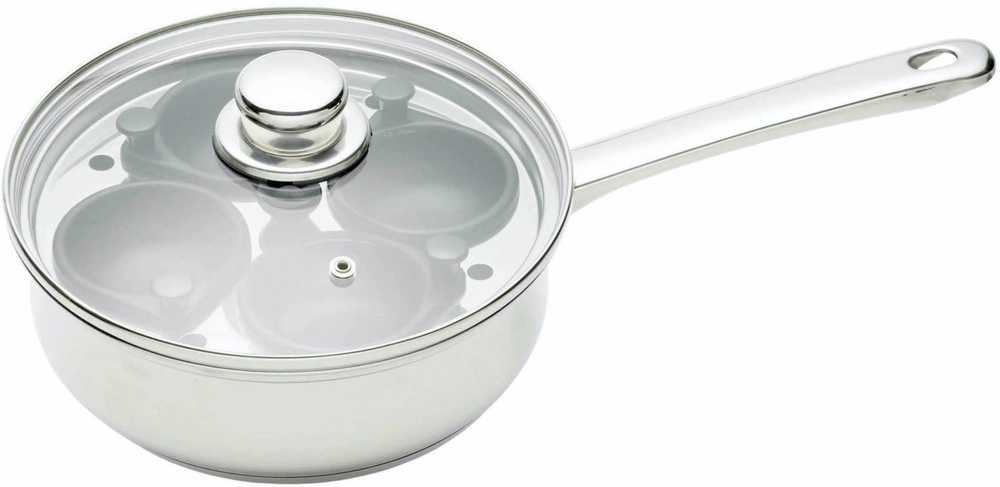 KitchenCraft Rendlík na pošírované vejce, pro 4 vajíčka, 28 cm