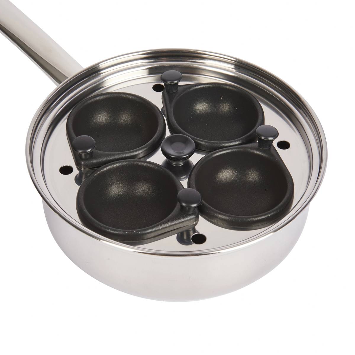 KitchenCraft Rendlík na pošírované vejce, pro 4 vajíčka, 28 cm