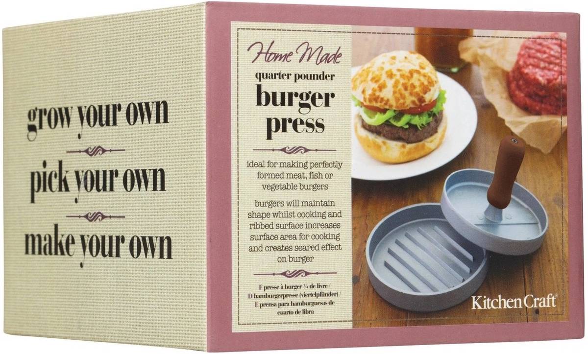 KitchenCraft Lis na hamburgery