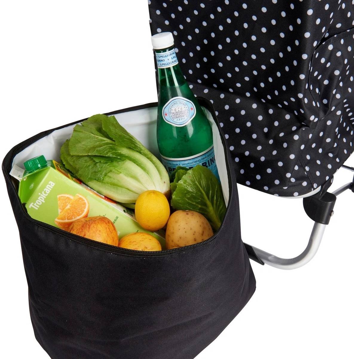 KitchenCraft Nákupní vozík, skládací s izolační částí