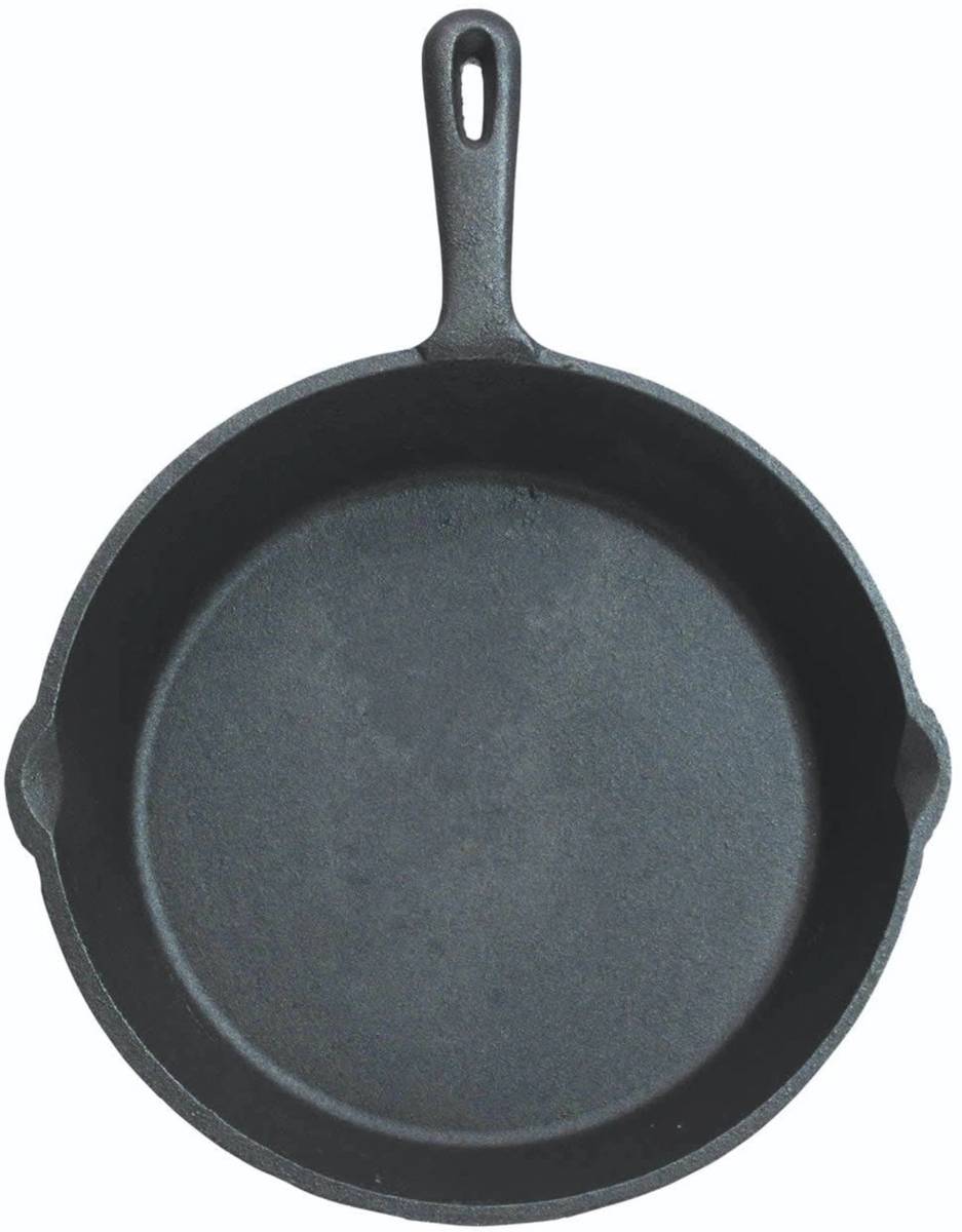 KitchenCraft Litinová pánev na grilování, 24 cm