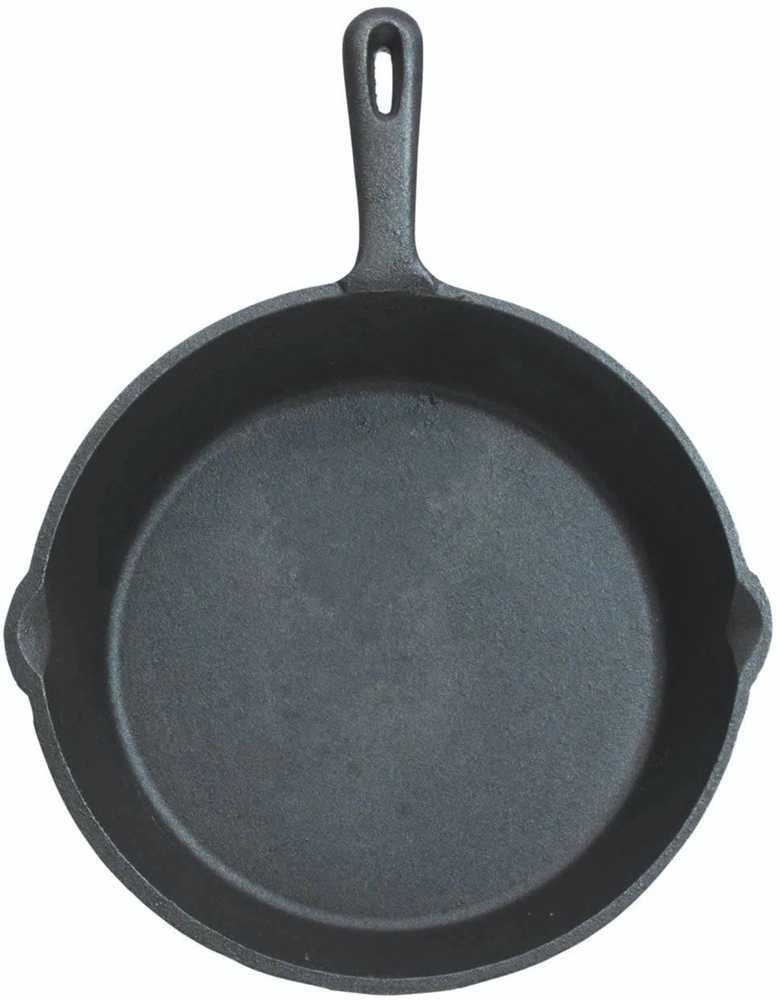 KitchenCraft Litinová pánev na grilování, 24 cm