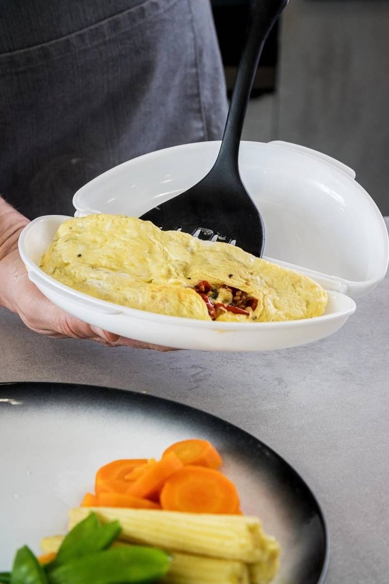 KitchenCraft Nádoba na přípravu omelety v mikrovlnné troubě