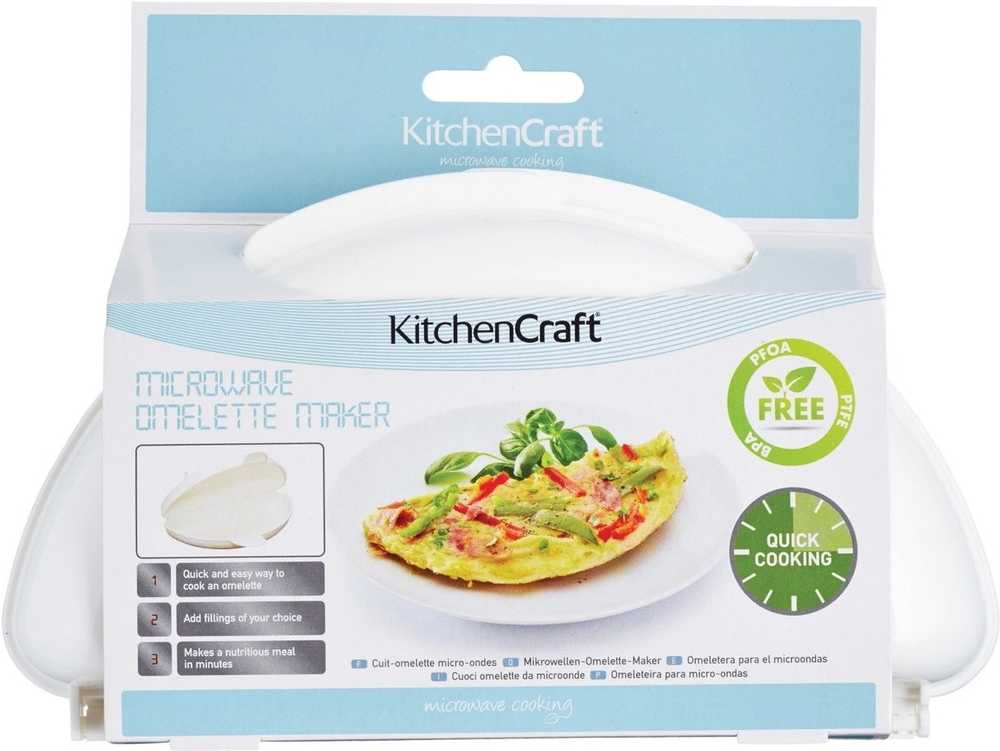 KitchenCraft Nádoba na přípravu omelety v mikrovlnné troubě