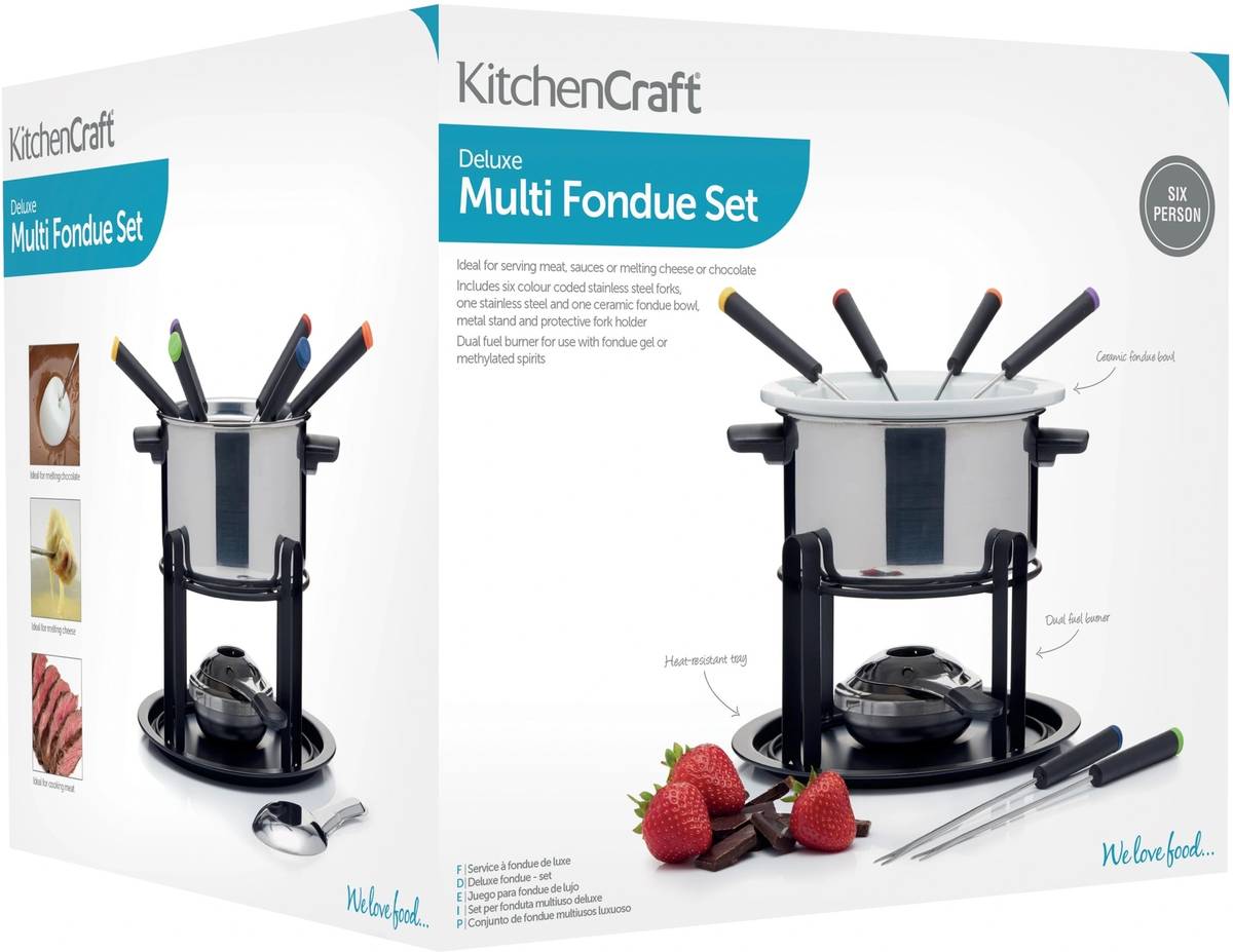 KitchenCraft Sada na fondue Deluxe