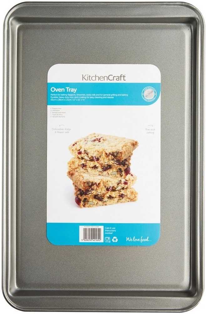 KitchenCraft Plech na pečení s nepřilnavým povrchem, 43 x 28 cm