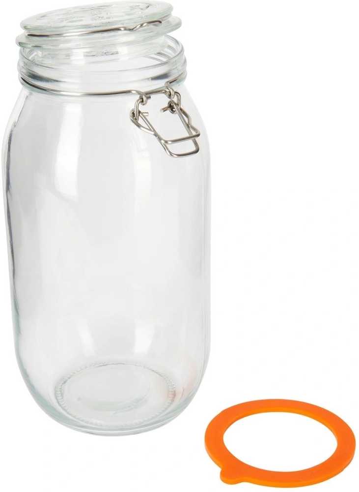 KitchenCraft Home Made Skleněná nádoba na zavařování, 2.1 l