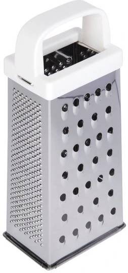KitchenCraft Čtyřstranné struhadlo z nerezové oceli, 20 cm