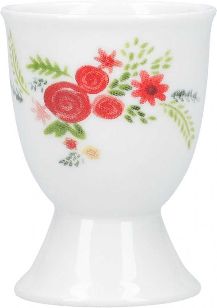 KitchenCraft Stojánek na vajíčka, motiv květin