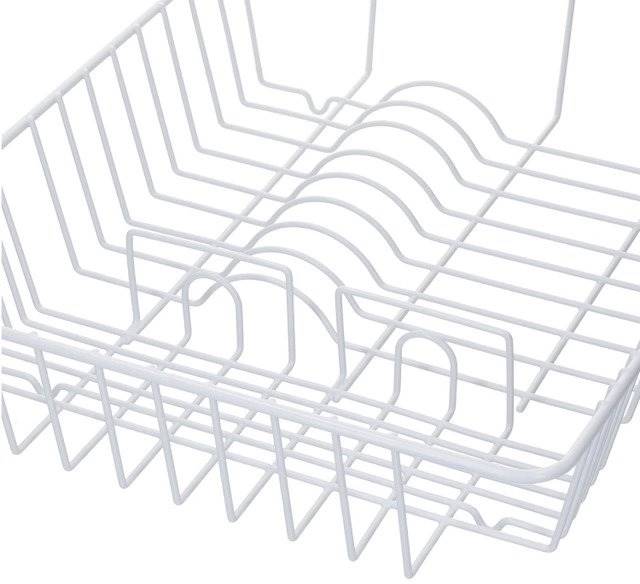 KitchenCraft Odkapávač na nádobí, bílá