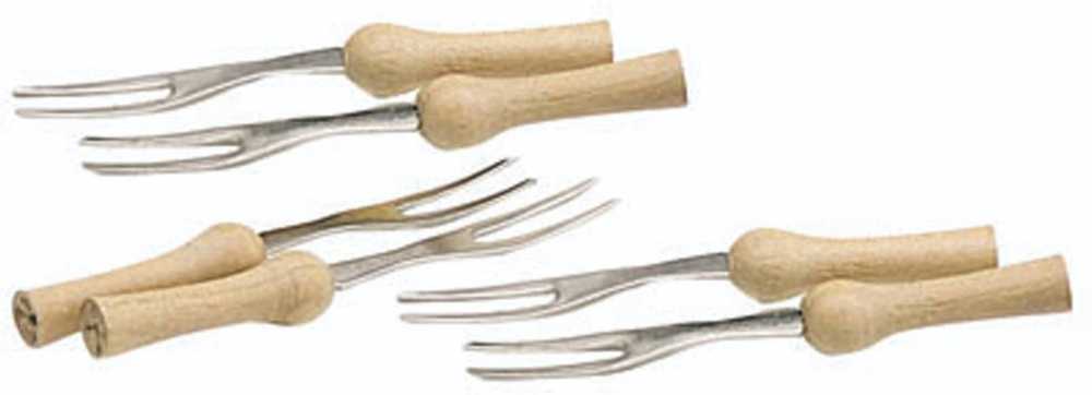 KitchenCraft Sada vidliček na kukuřici, 6 ks
