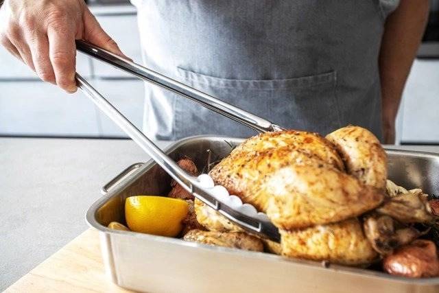 KitchenCraft Kuchyňské kleště z nerezové oceli, 40 cm