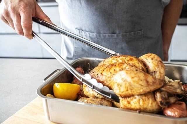 KitchenCraft Kuchyňské kleště z nerezové oceli, 40 cm