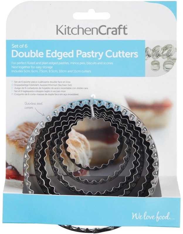 KitchenCraft Vykrajovátko na sušenky, 6 ks