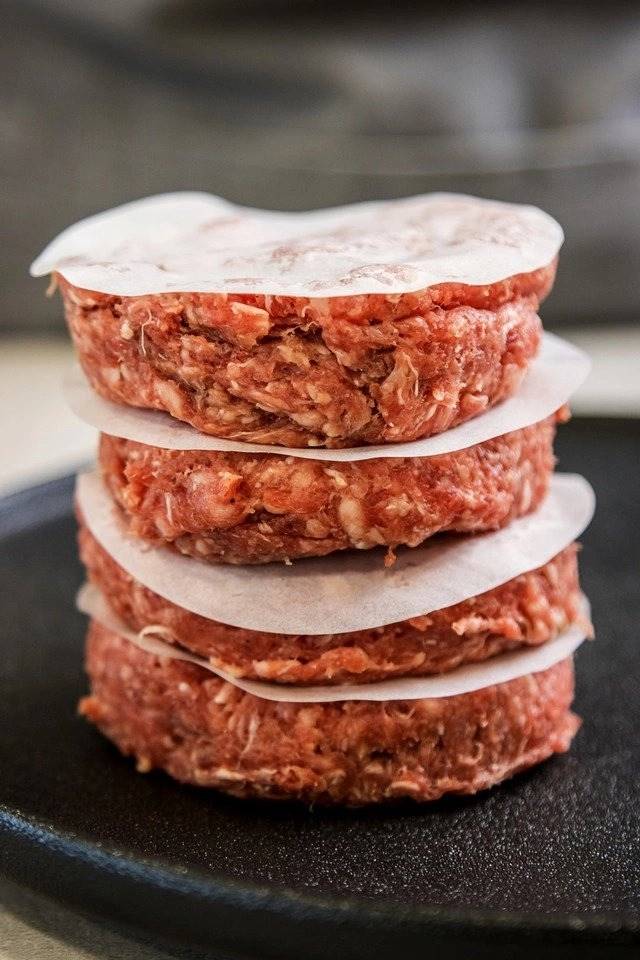 KitchenCraft Povoskované separační papírky na hamburgery