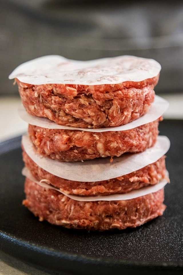KitchenCraft Povoskované separační papírky na hamburgery