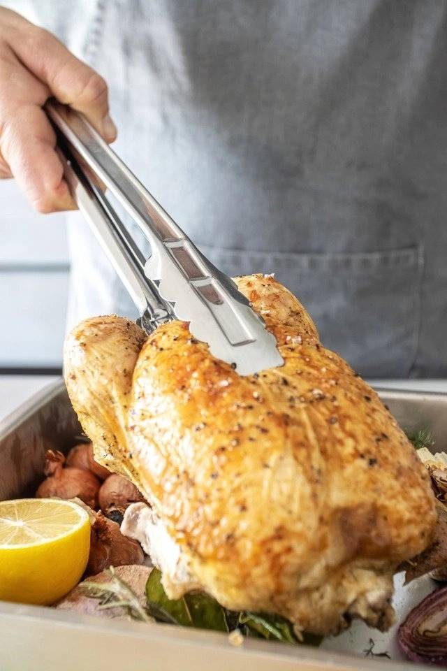 KitchenCraft Kuchyňské kleště z nerezové oceli, 30 cm