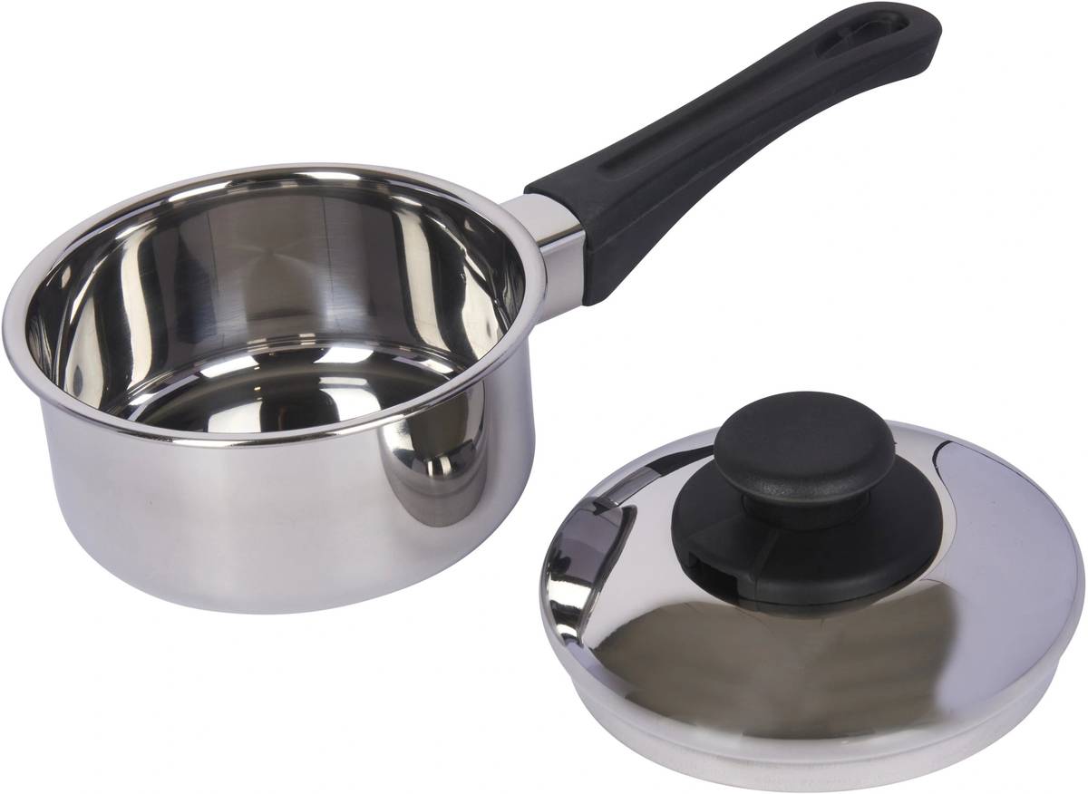 KitchenCraft Rendlík z nerezové oceli s poklicí, 12 cm