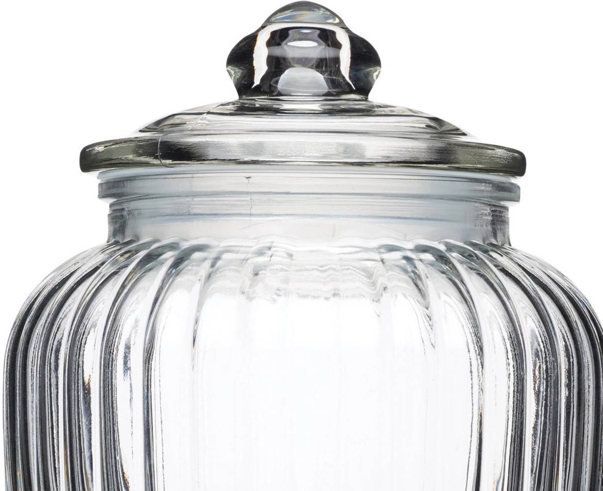 KitchenCraft Home Made Skleněná nádoba na potraviny, 2.2 l