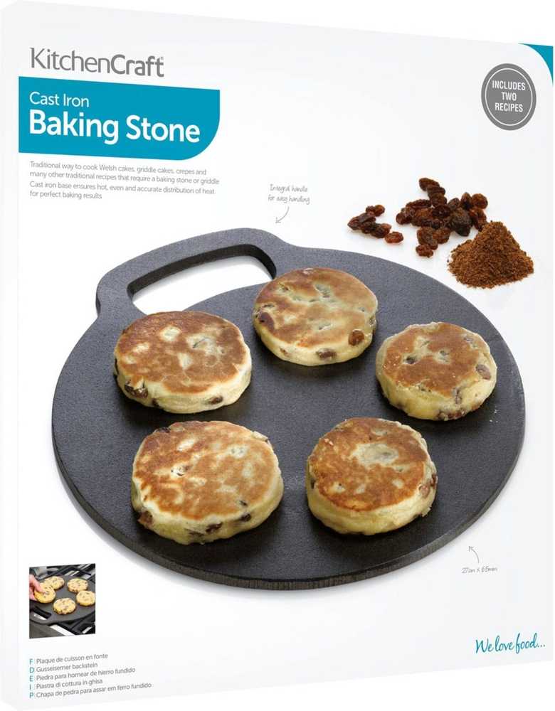 KitchenCraft Litinová pečící deska