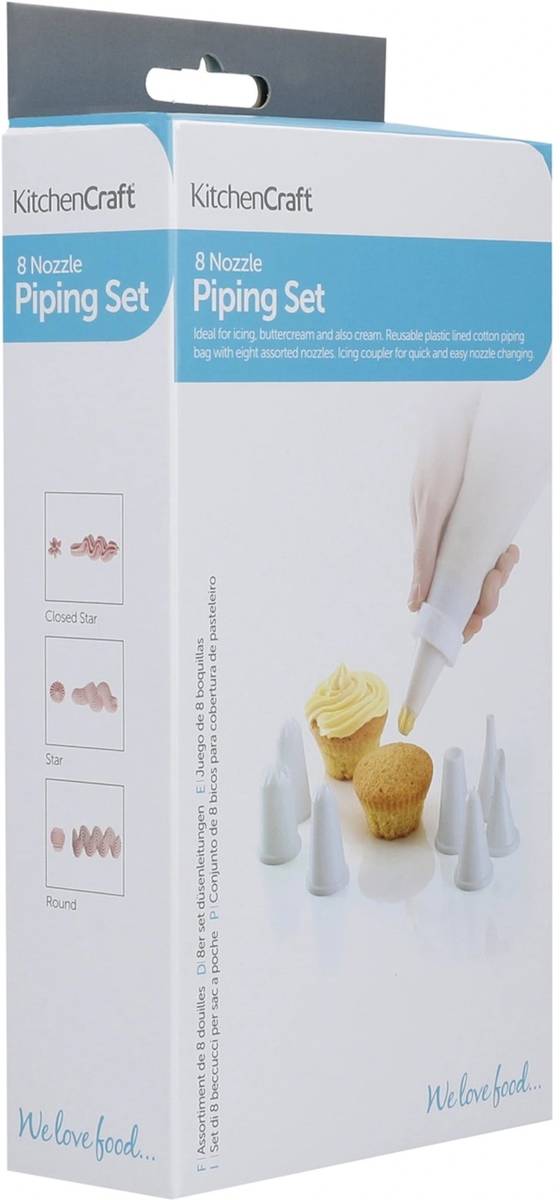 KitchenCraft Sada nástavců na zdobení