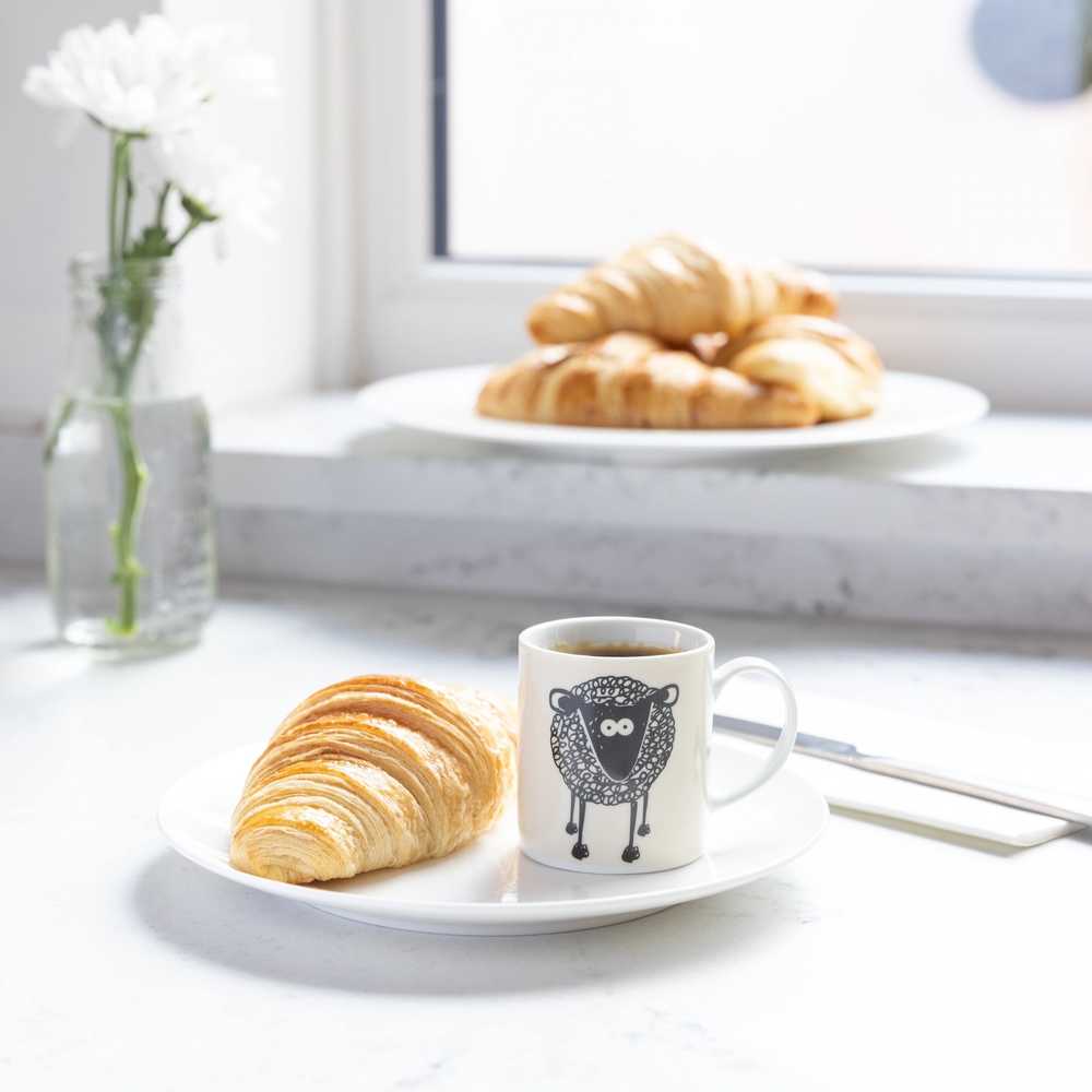 KitchenCraft Hrnek na espresso, 80 ml, motiv ovce