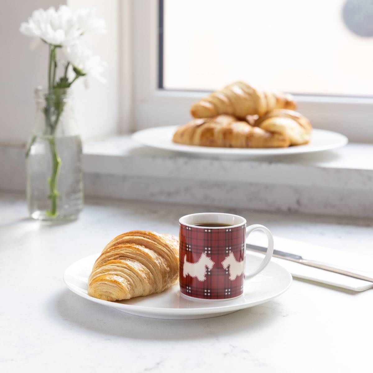 KitchenCraft Hrnek na espresso, 80 ml, motiv skotského teriéra
