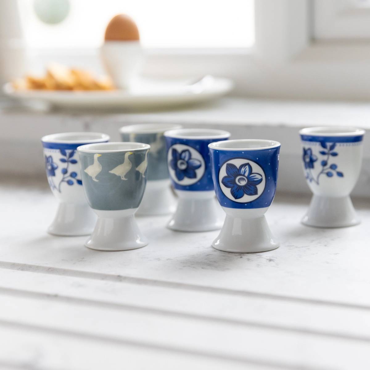 KitchenCraft Stojánek na vajíčka, motiv husa