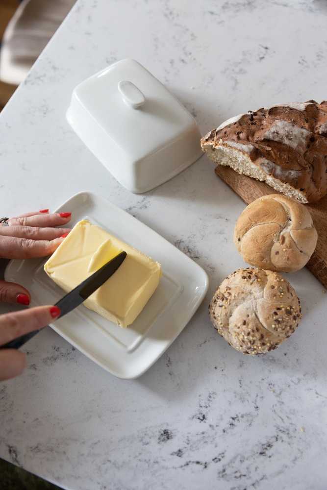 KitchenCraft Porcelánová máslenka