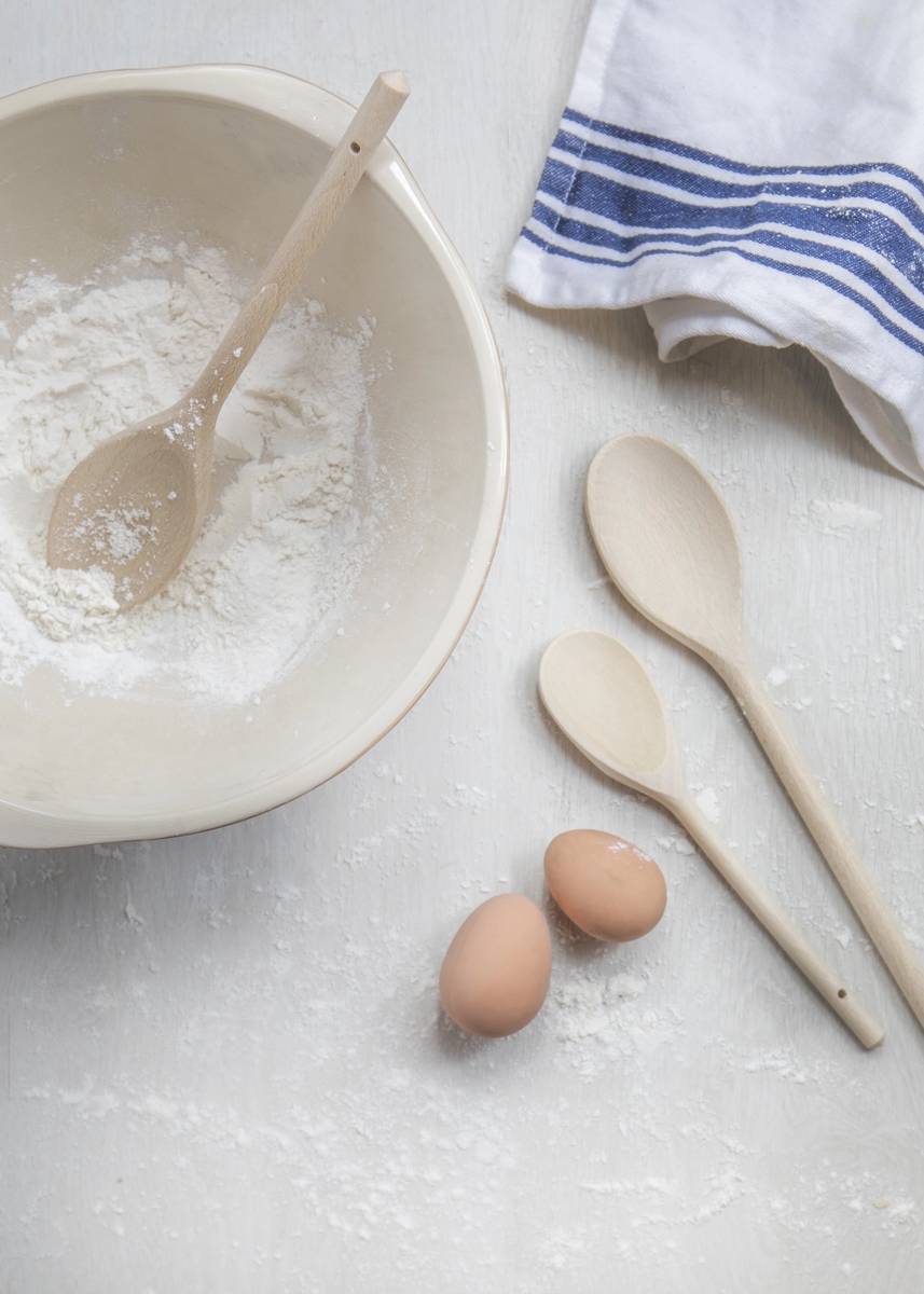 KitchenCraft Sada vařeček z bukového dřeva, 3 ks