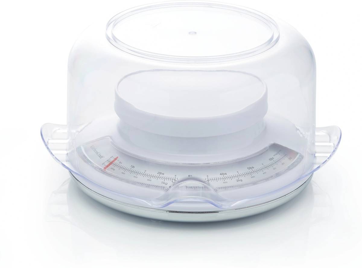 KitchenCraft Kuchyňská váha, s miskou na vážení, 3 kg