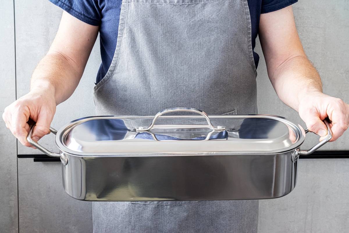 KitchenCraft Pekáč na ryby, 45 cm