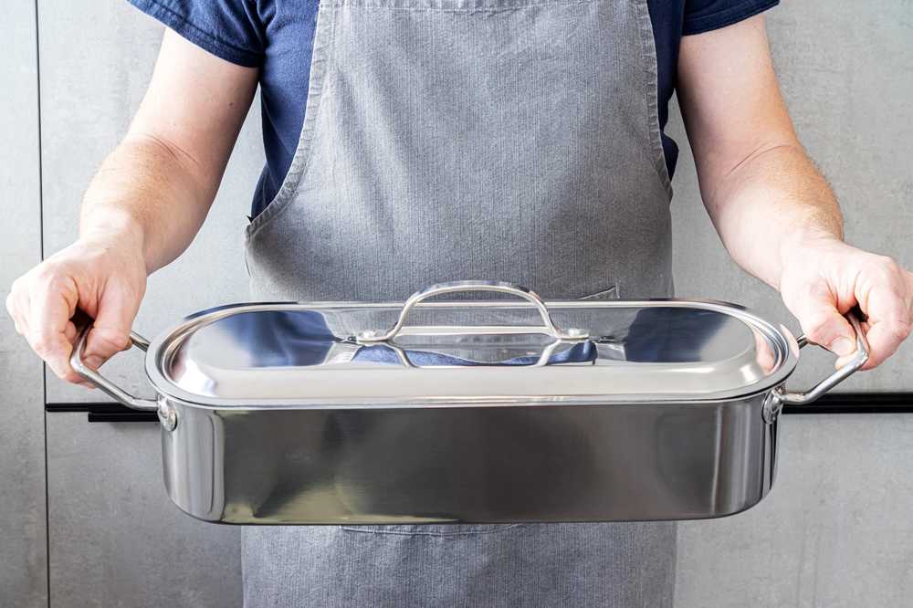 KitchenCraft Pekáč na ryby, 45 cm