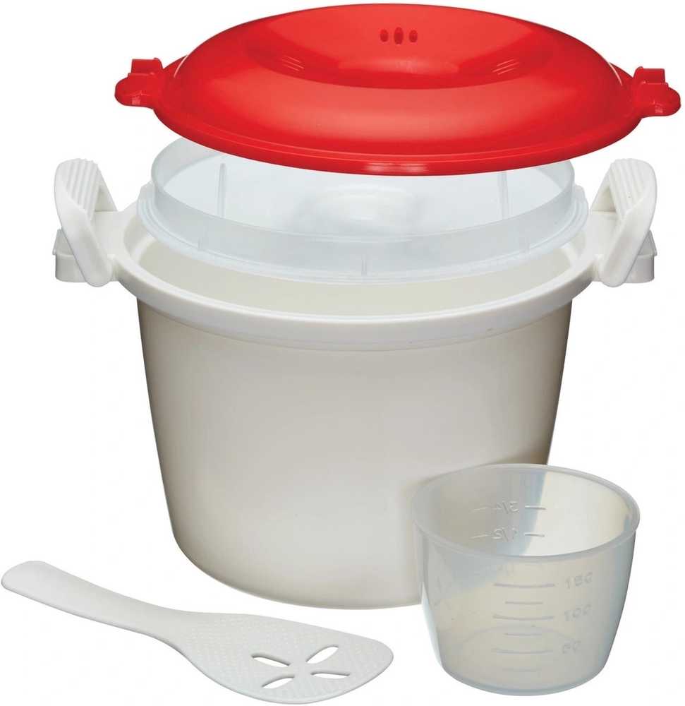 KitchenCraft Hrnec na rýži do mikrovlnné trouby, 1.5 l