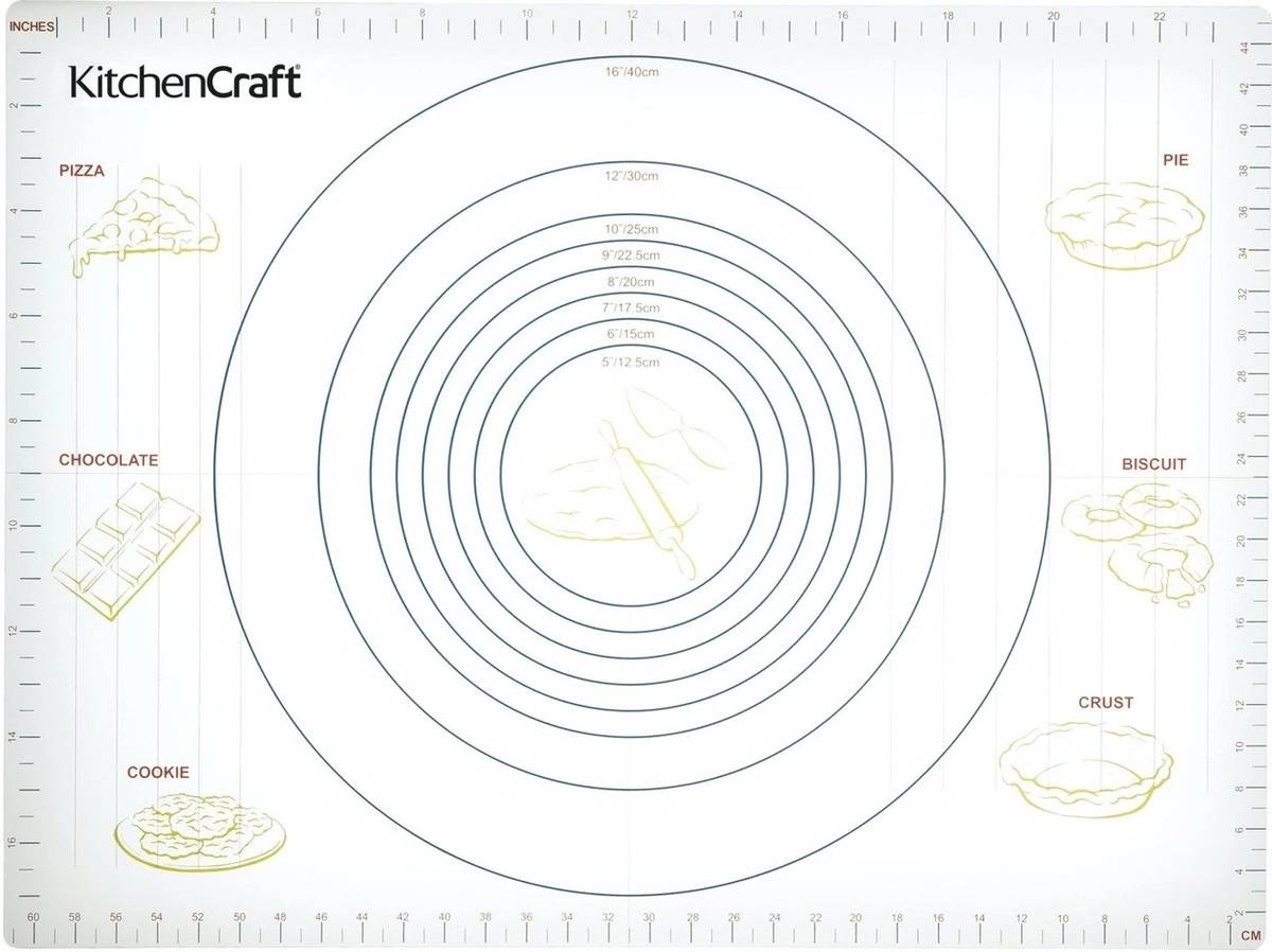 KitchenCraft Pracovní podložka, 61 x 43 cm